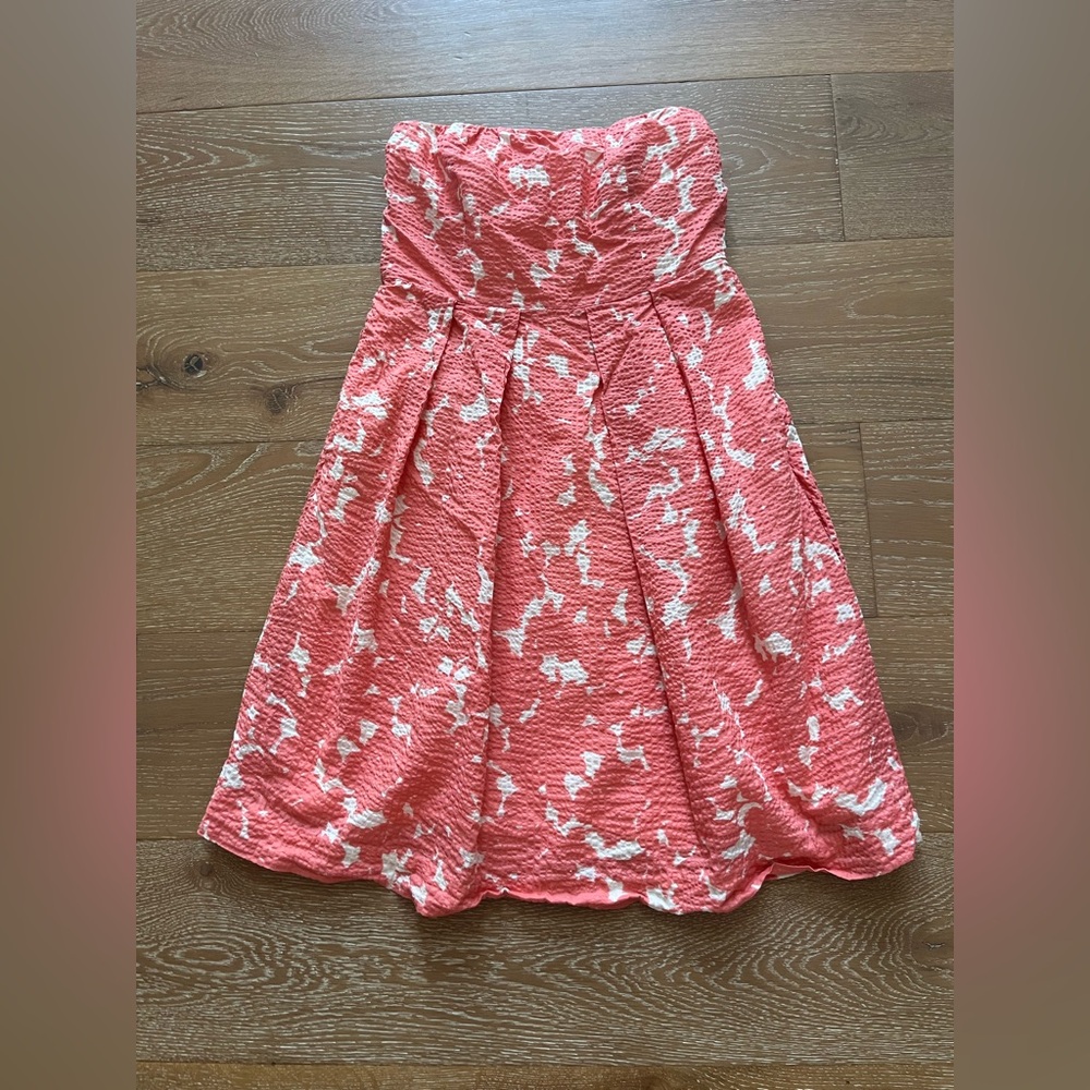 J. Crew Strapless Dress with Pockets